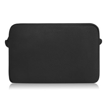 Torebka damska skórzana listonoszka na ramię czarna Paolo Peruzzi IN-62-BL