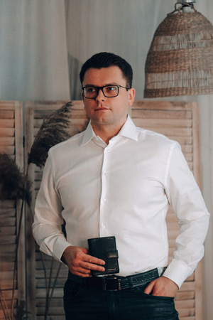 Męski portfel skórzany klasyczny RFiD Beltimore