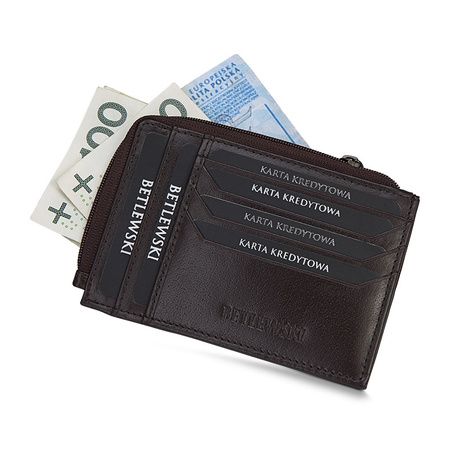 Etui na karty CLASSIC brazowy