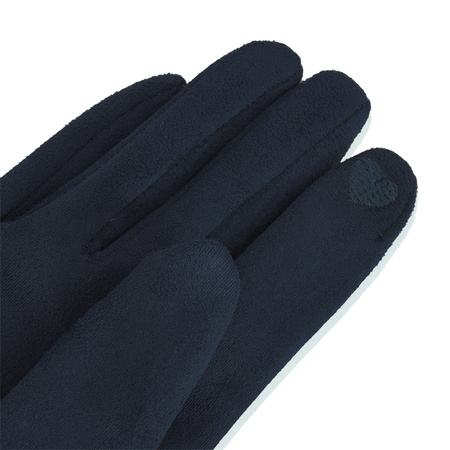 Damskie rękawiczki SUEDE granatowy
