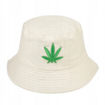 Kapelusz dwustronny bucket hat wędkarski modny