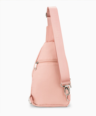 Plecak na jedno ramię Sling Bag - różowy Puccini