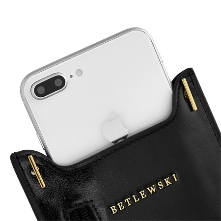 Torebka-etui na smartfona REESE czarny