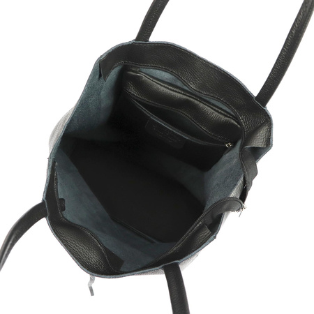 Torebka skórzana MiaMore 01-014 Z DOLLARO