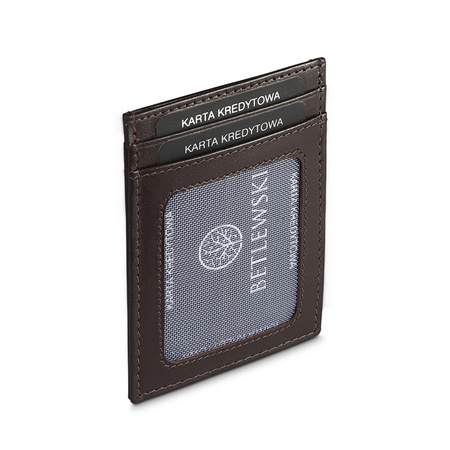 Etui na karty CLASSIC brazowy