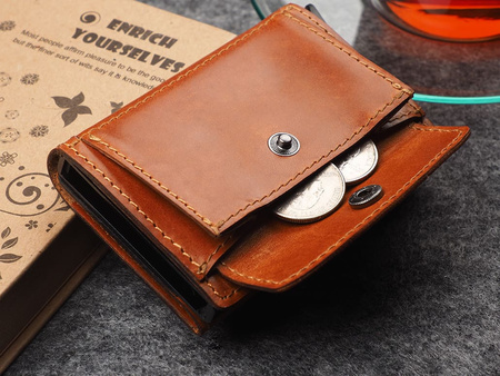 Portfel DOPPIO Max koniak