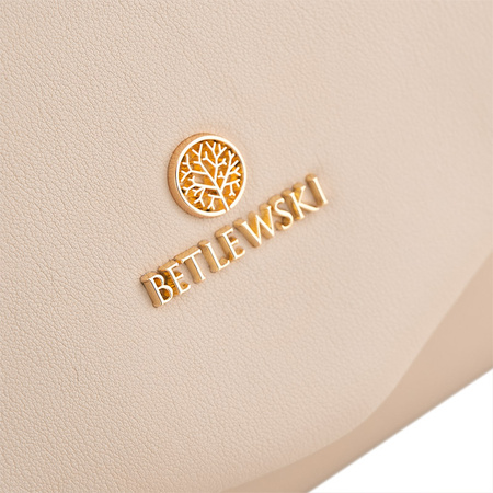 Elegancka torebka na ramię MILEY bezowy