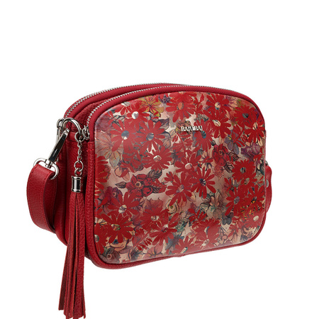 Torebka skórzana BajuBaj z frędzlami - kolorowa elegancja TD835s132