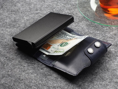 Portfel DOPPIO Max granatowy