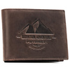 Portfel męski skórzany Peterson z tłoczeniem – wysoka jakość i styl