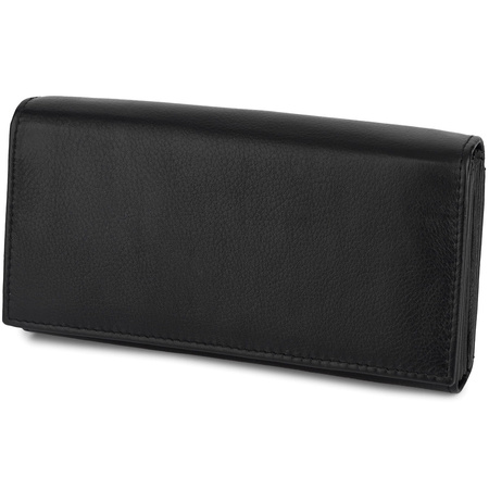 Portfel kelnerski ze skóry naturalnej - czarny