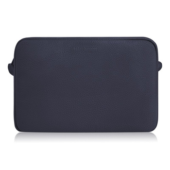 Torebka damska skórzana listonoszka na ramię granatowa Paolo Peruzzi IN-62-DB