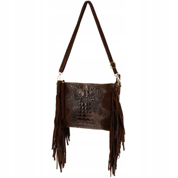 Torebka listonoszka skóra naturalna Beltimore