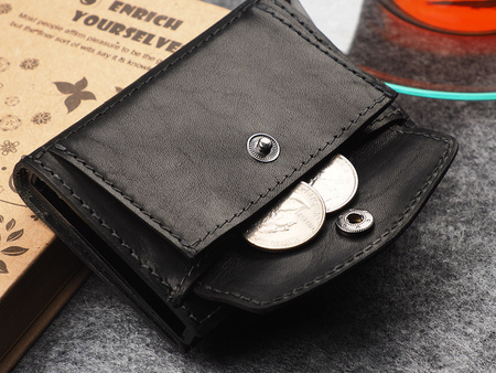 Portfel DOPPIO Max czarny