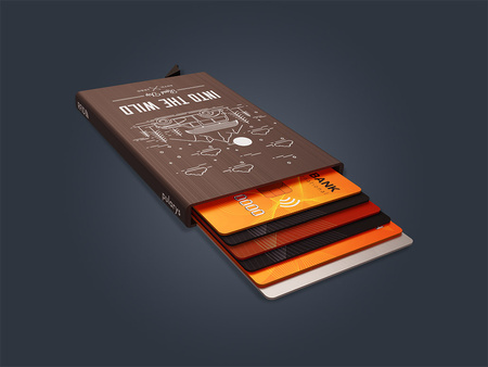 Etui na karty kredytowe RFID ZEN "INTO THE WILD"