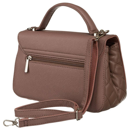 Listonoszka damska David Jones w kolorze dusty pink z kieszeniami