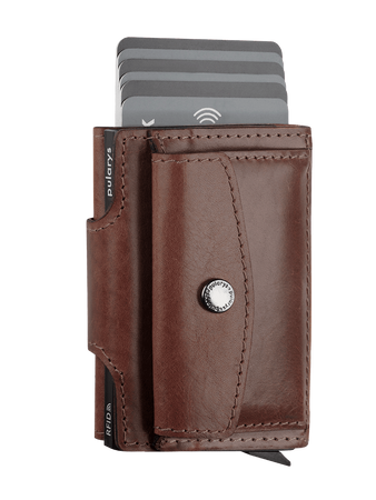 Portfel DOPPIO Max brązowy