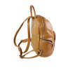 Elegancki poręczny plecak Vera Pelle Camel  VP344C