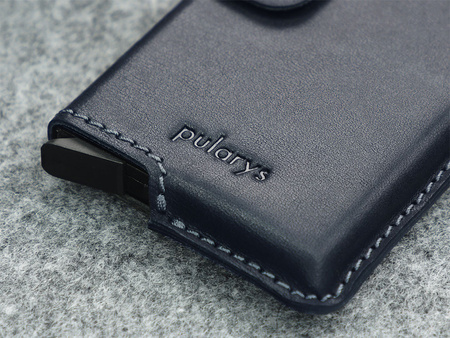 Portfel FUNKY wykonany ze skóry Nomad granatowy