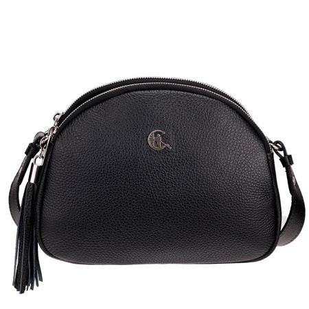 Listonoszka Canaletto z groszkowanej skóry - elegancka i funkcjonalna