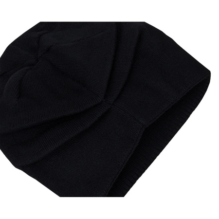 Czapka damska Beanie z kryształkami czarna - Peterson