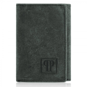 Skórzane etui na klucze vintage Paolo Peruzzi T-49-BL