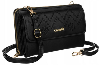 Stylowa torebka-portfel na długim pasku - 4U Cavaldi