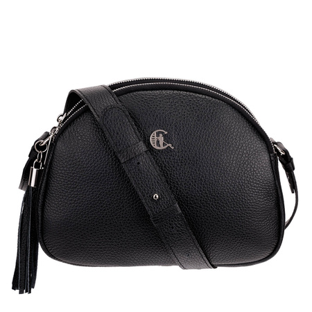 Listonoszka Canaletto z groszkowanej skóry - elegancka i funkcjonalna