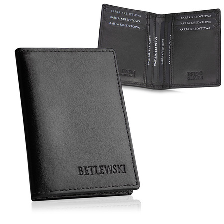 Etui na karty CLASSIC czarny