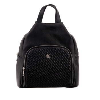 Plecak skórzany Canaletto z tłoczeniem – elegancja na co dzień