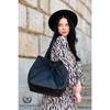 Torba shopper skórzana damska Paolo Peruzzi IN-64-BL czarna