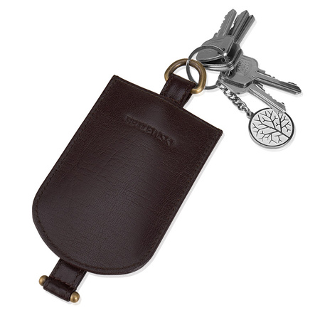 Etui na klucze CLASSIC brazowy