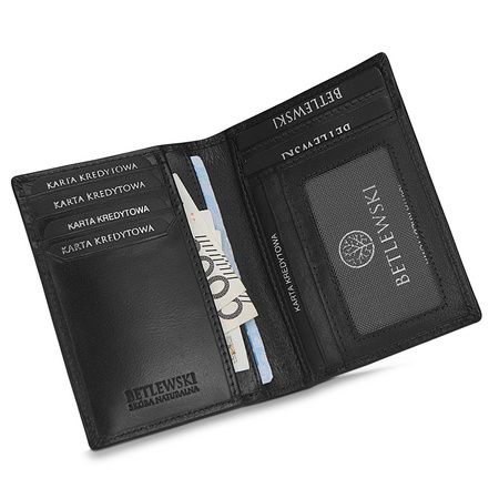 Etui na karty CLASSIC czarny