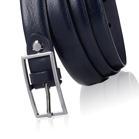 Pasek damski LIVIA granatowy 105-122-cm
