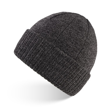Czapka beanie męska zimowa szara Paolo Peruzzi BR-03-GR