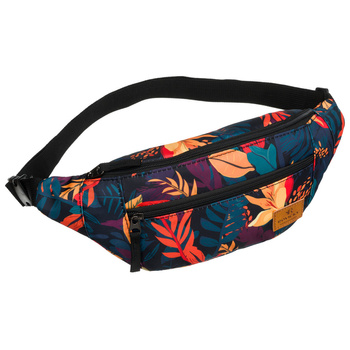 Nerka na biodra lub przez ramię z kieszenią zewnętrzną zamykana suwakiem - Rovicky