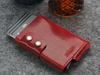 Portfel FUNKY wykonany ze skóry Nomad czerwony