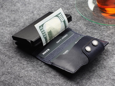 Portfel DOPPIO Max granatowy