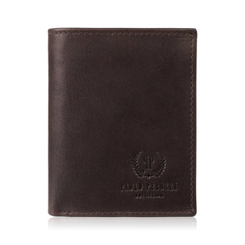 Portfel męski skórzany may brązowy klasyczny Paolo Peruzzi AY-09-BR