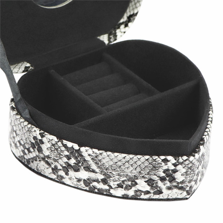 Kuferek modowy PATRIZIA BEAUTY-H3 w eleganckim odcieniu popielu