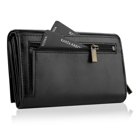 Portfel damski CLASSIC czarny