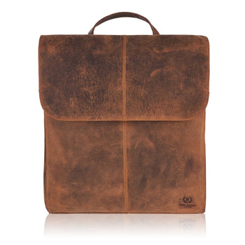 Plecak skórzany damski w stylu vintage Paolo Peruzzi T-72-HBR