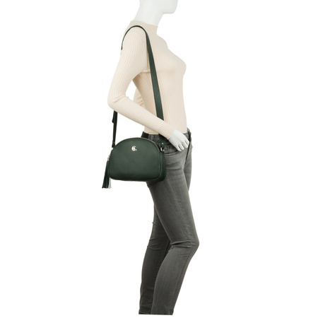 Listonoszka Canaletto z groszkowanej skóry - elegancja i funkcjonalność