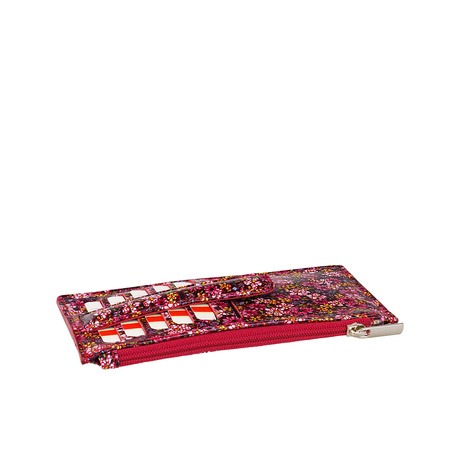 Etui na karty skórzane BajuBaj w kolorowym stylu