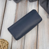 Etui na okulary skórzane Paolo Peruzzi T-83-DB granatowe