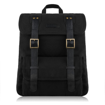 Plecak męski do szkoy do pracy na laptopa Paolo Peruzzi E-05-BL