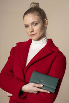 Portfel damski SOFTLY zielony