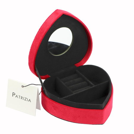 Kuferek PATRIZIA w intensywnym czerwonym kolorze - styl i funkcjonalność