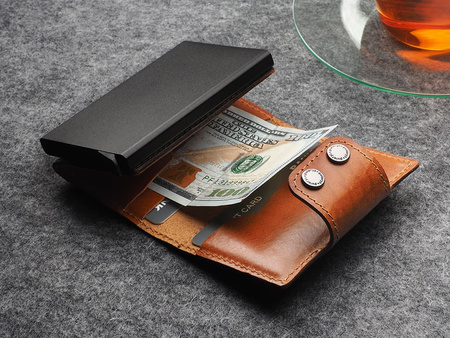 Portfel DOPPIO Max koniak