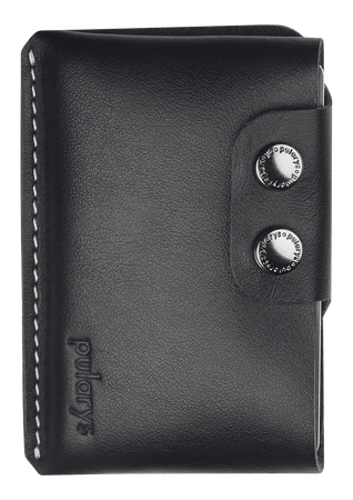 Portfel HOBBY wykonany ze skóry Italia czarny